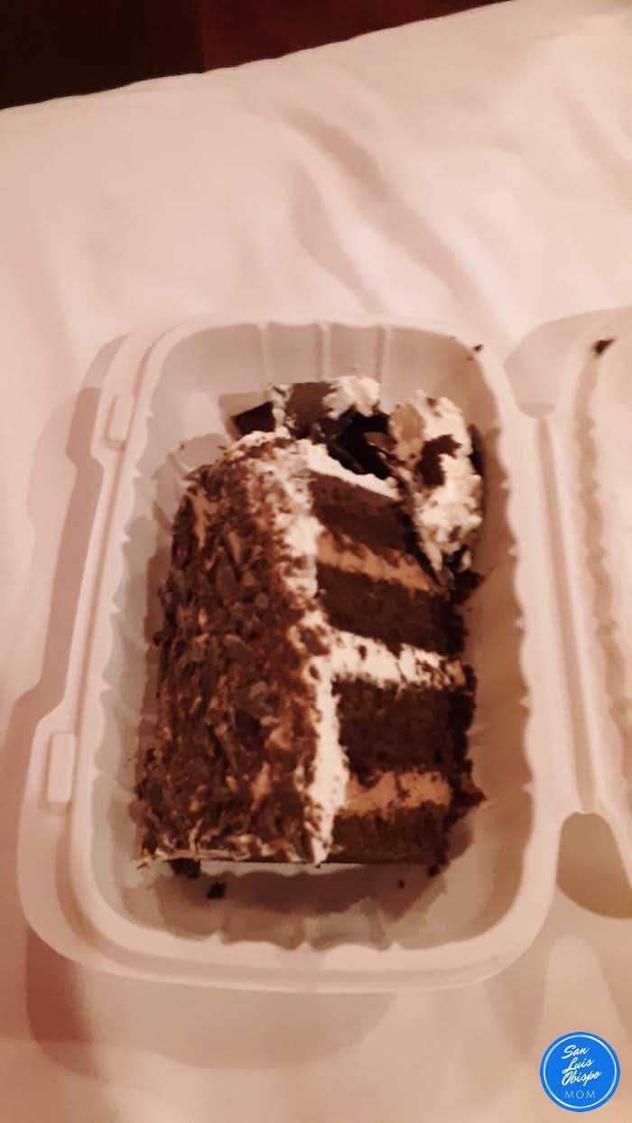 Black Forest cake from Madonna Inn
