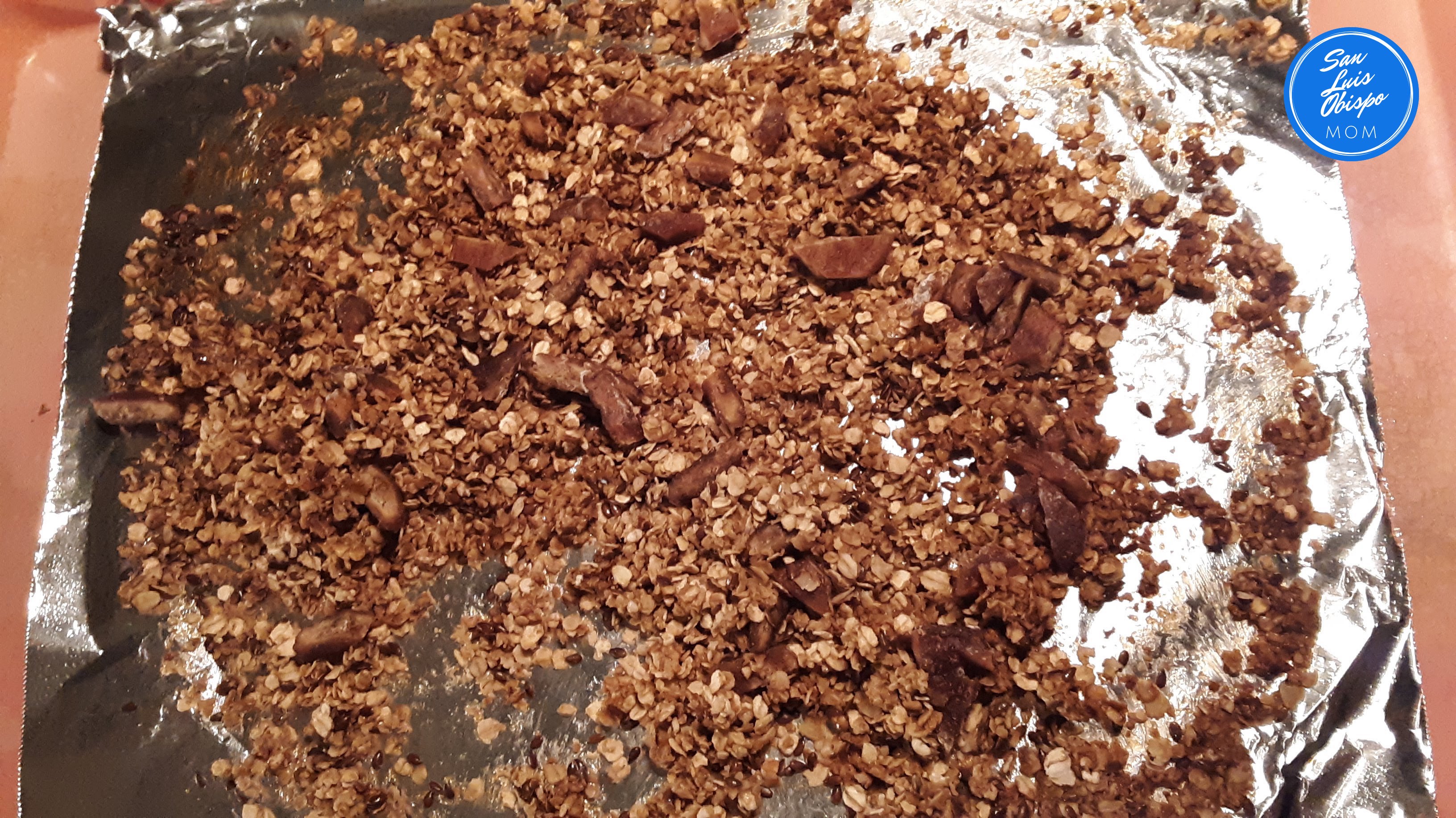 homemade granola using instant oatmeal packets