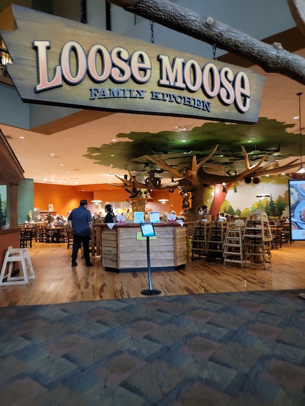 Loose Moose Family Kitchen Buffet Picture