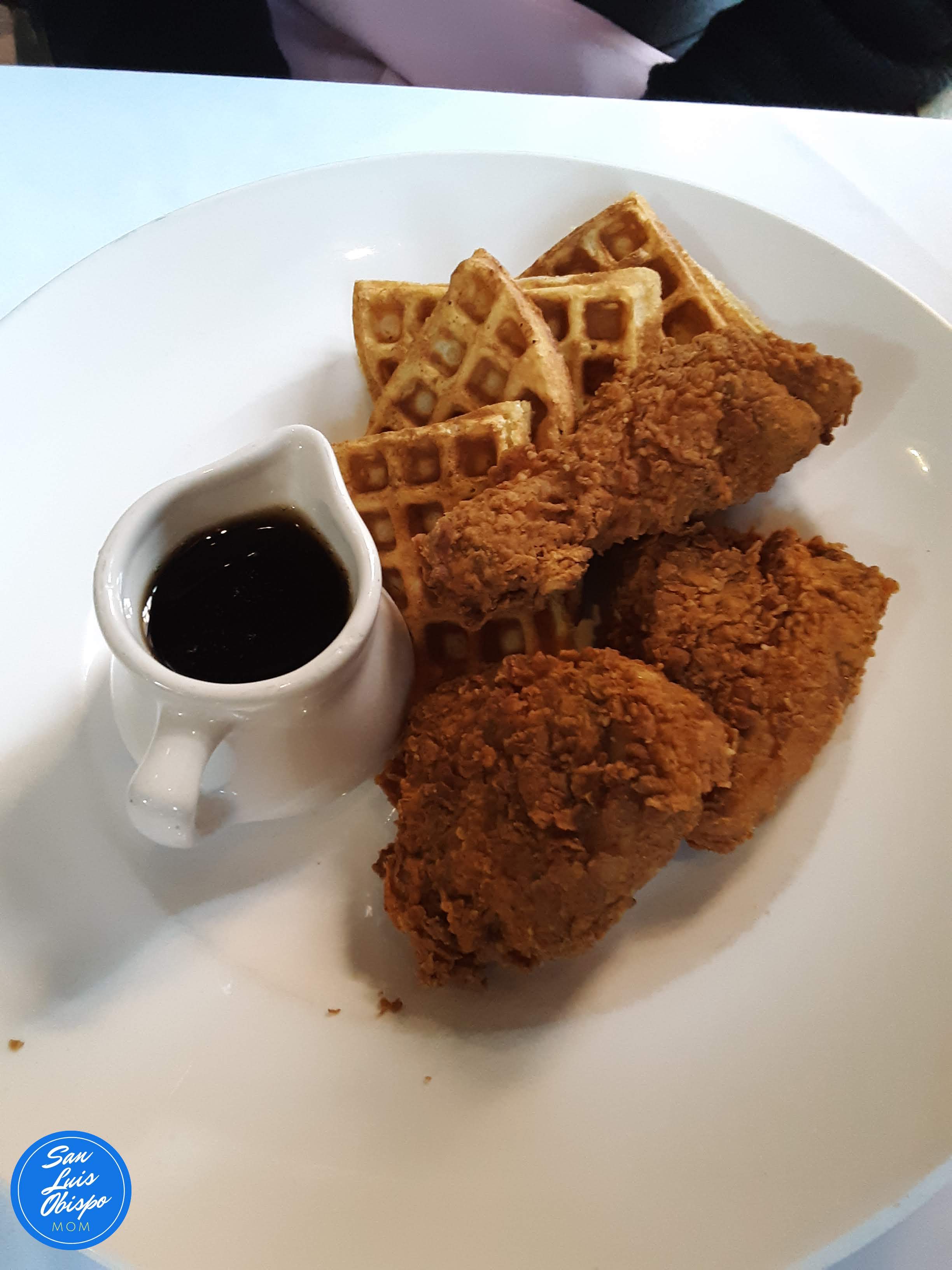 Chicken and Waffles from The Gardens of Avila